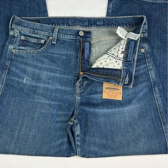 Lucky Brand New Women’s 12/W31 Authentic Straight Crop‎ Jean - Picture 6 of 8
